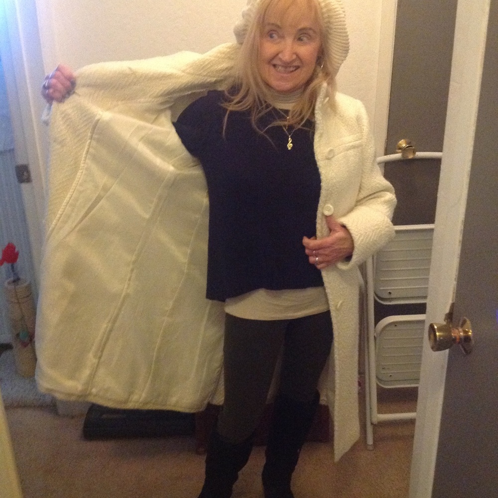 White Full Length Coat